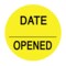 Nevs Date _ Opened Label 3/4 circle DFW-0028 - alternate 1